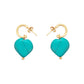 Mi CorazÃ³n Azul Earrings