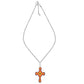 Flames of Faith Cross Necklace