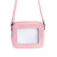 Open Vista Clear Bag in Pink