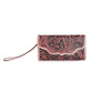 Desert Roses Wallet in Crimson In Pink