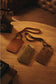 Golden Canyon Cell Phone Bag In Dark Brown