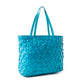 Aqua Prism Market Tote Bag In Blue