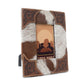 Tumbleweed Trail Photo Frame In Brown & White