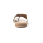 Myra Kimmee Trail Hairon Leather Sandals for Women â€“ Open-Toe Flat Slide for Ranch & Summer Wear