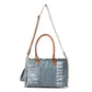 Coastal Steel Upcycled Tote in Denim