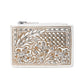 Sparkling Desert Moon Credit Card Holder In Chocolate White
