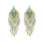 Lonanna Beaded Earrings In Green