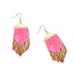 Desert Cascade Beaded Earrings