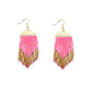 Desert Cascade Beaded Earrings