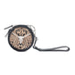 Rustler's Relic Handtooled Leather Coin Pouch in Amber Tan