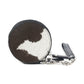 Mesa Halo Hairon Coin Pouch in Black & White