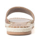 Dustlily Trail Handtooled Sandals in Rawhide Tan