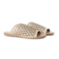 Dawnlace Desert Curve Sandals in  Beige