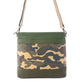 Myra Ranger's Day Crossbody Bag in Army Camo Green