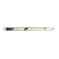 Prairie Paws Studded Hairon Dog Collar in Ash & Ivory