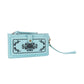 Azure Mesa Leather Wallet in Rodeo Blue
