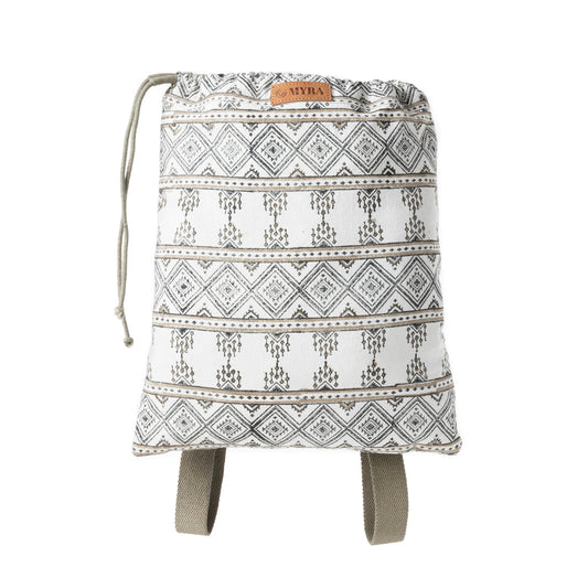 Boheme Mesa Canvas Backpack in Tribal Ink