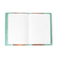 Texas Blaze Embroidered Leather Diary in Turquoise