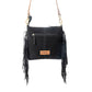 Sonora Charm Handtooled Bag in Black & White