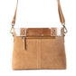 Dustland Trails Handtooled Bag in Desert Hide & Snow Drift