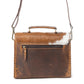 Dakota Dusk Handtooled Bag in Saddle Dust & Moonlight