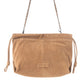 Wanderlust Suede Shoulder Bag in Brown