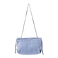 Wanderlust Suede Shoulder Bag in Blue