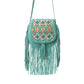 Myra Mojave Meadow Leather Bag in Dusty Jade