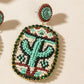 Tucson Bloomers Earrings in Sunstone Teal