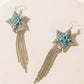 The Loretta Earrings in Sky Silver