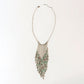 Northern Lights Necklace in Frosted Silver