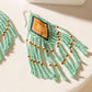 Myra Dakota Diamond Earrings in Sky Teal