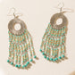 Myra Desert Jewel Earrings in Golden Sage