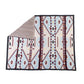 Santa Fe Sky Trails Cotton Throw in Cloud Blue