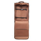 Myra Desert Fawn Handtooled Hairon Leather Trolley in Amber Fawn