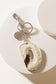 Alpha Hairon Bag Charm in Black & White