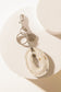 Alpha Hairon Bag Charm in Black & White