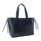 Yellowstone Legacy Studded Leather Tote in Ash