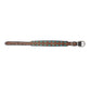 Turquoise Trail Cowboy Dog Collar in Black