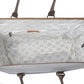 Myra Paisley Plains Weekender Bag in Cowboy Blue