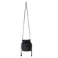 Myra Honey Vine Western Bucket Bag for Women in Black with embroidered detail