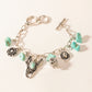 Myra Saddle Breeze Turquoise Stone Bracelet in Sage Creek Blue