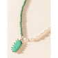 Myra Desert Equinox Necklace in Ivory Gleam