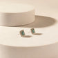 Myra Moonbeam Earrings Set in Silver Shine
