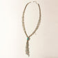 Myra Mist River Tassel Necklace in Silver Mix