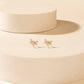 Myra Prairie Trinket Earrings Set in Saddle Silver
