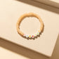 Myra Gulf Shell Stack Bracelet in Dune Gold