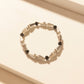 Myra Iron Moon Stack Bracelet in Blue Forge
