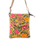 Myra Rosé Carnival Crossbody Bag in Peony Gold