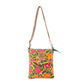 Myra Rosé Carnival Crossbody Bag in Peony Gold